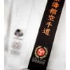 Ceinture noire de Karate Seishin International - Cotton - Satin or natural silk 11 ceinture-noire-karate-seishin-international-zoom