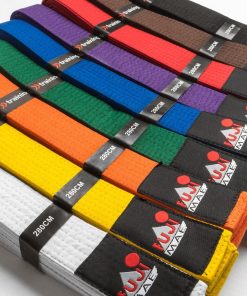 Colored martial arts belts