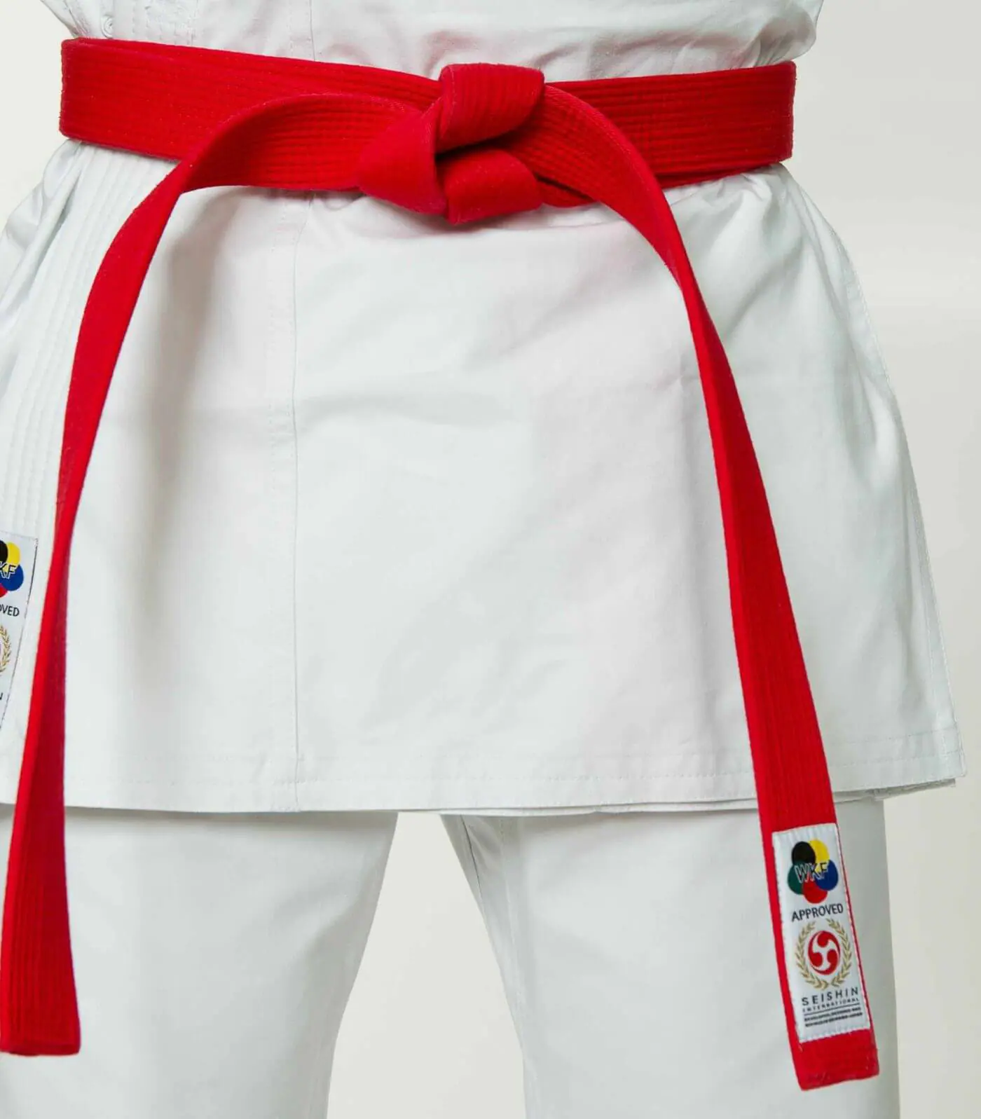 competition-belts-seishin-international-wkf-cotton-red
