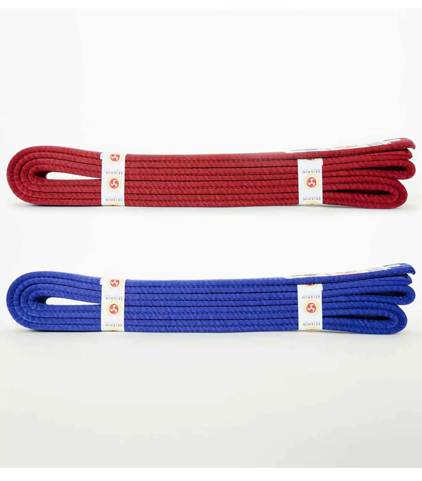 competition-belts-seishin-international-wkf-red-and-blue-satin-profile