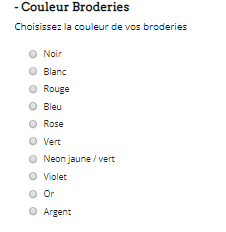 How to customize your kimono or belt (embroidery, alterations, made-to-measure, etc.) 7 couleur broderie
