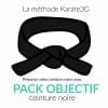 Online Karate lessons Black Belt OBJECTIVE PACK Karate3G™ video