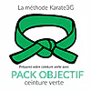 Online Karate lessons Green Belt OBJECTIVE PACK Karate3G™ video