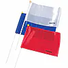 Arbitration flag Kwon with-wooden-handle