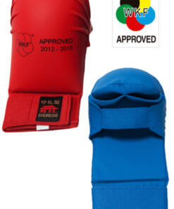 glove-mitten-shureido-red-blue-wkf-approved