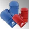 Adidas Karate Thumb Gloves - blue or red - WKF
