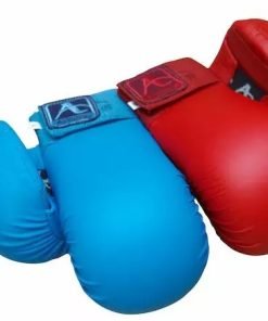 Blue or red ARAWAZA Karate gloves - WKF style