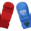 gants de karate punok wkf rouges bleus