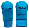 SMAI Thumbless Karate Gloves - WKF 17 gloves-of-karate-without-knees-smai-wkf-blue