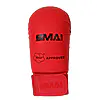 SMAI Thumbless Karate Gloves - WKF 15 karate-gloves-without-toes-smai-wkf-red-