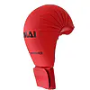 SMAI Thumbless Karate Gloves - WKF 16 karate-gloves-without-toes-smai-wkf-red-side