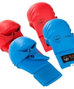 TOKAIDO Karate gloves with thumb - blue or red - WKF mitts