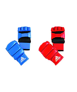 Blue or Red Ju-Jitsu Gloves - Adidas