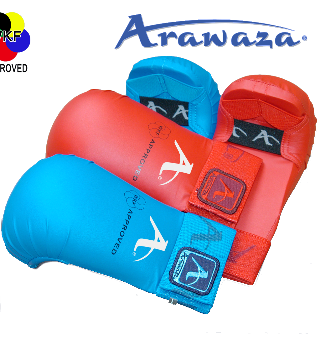 ARAWAZA Karate gloves blue or red - WKF