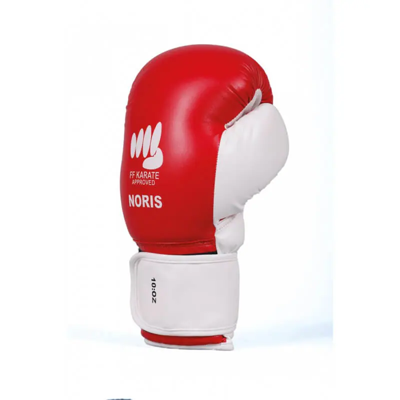 gloves-karate-contact-noris-blue-or-red-ffk-red