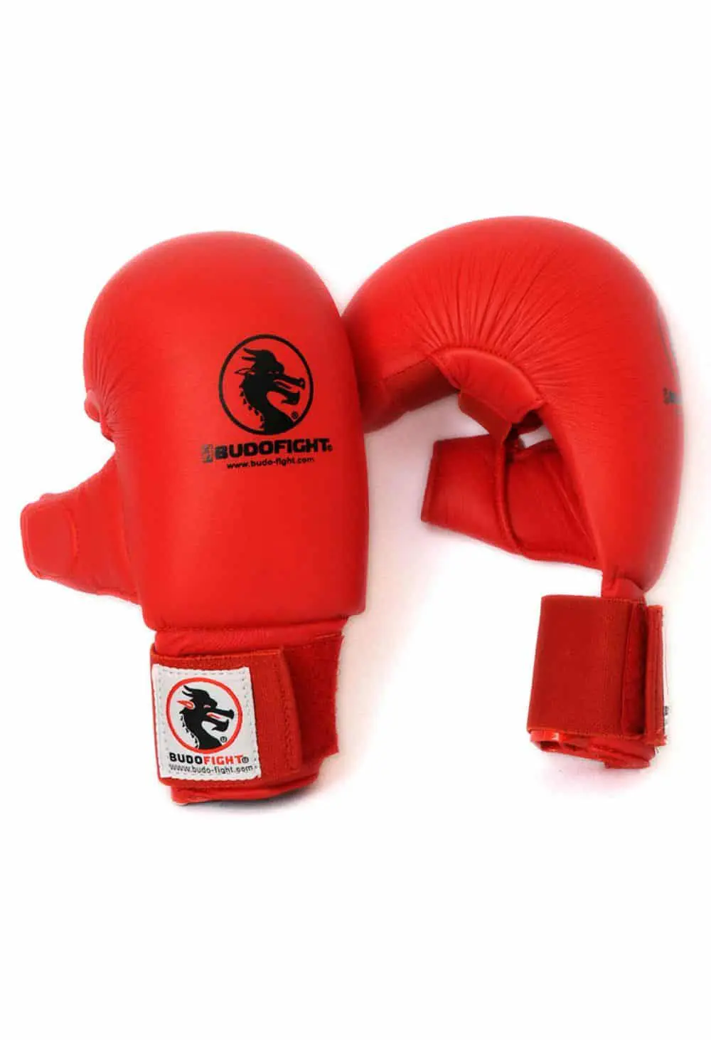 gloves-karate-red-with-thumb-budo-fight-homologues-ffk