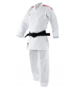 Kimono kumite colors PrimeGreen Adidas-red