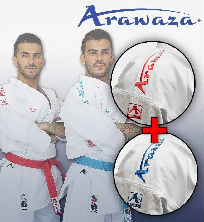 kimono-karate-arawaza-black-diamond-combo-set-red-and-blue-first-league-wkf
