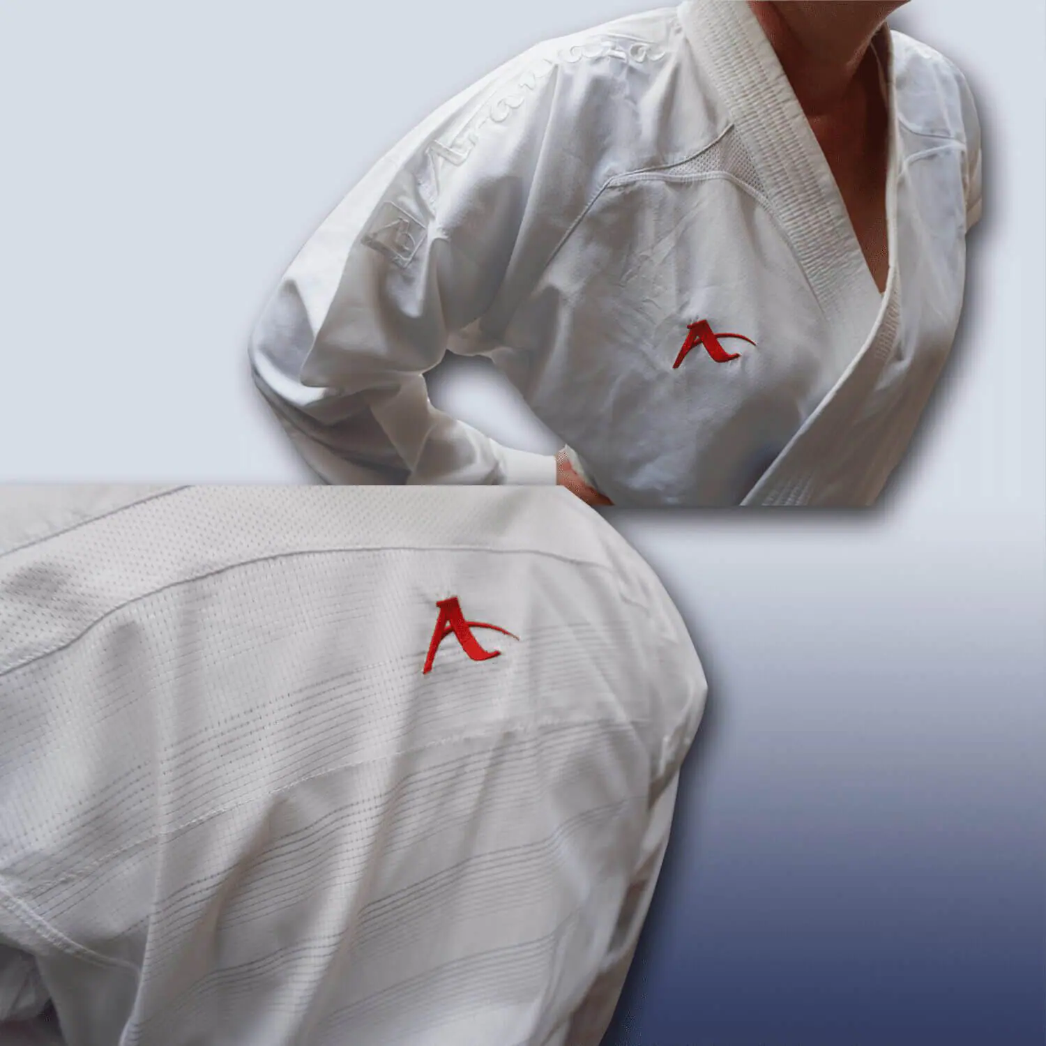 Kimono Karate Arawaza Onyx Zero Gravity - WKF 6 kimono-karate-gi-arawaza-onix-zero-gravity-zoom-broderies