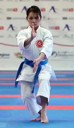 kimono-karate-gi-hirota-takumi-for-kata-dogi-wkf-grace-lau-neko-ashi