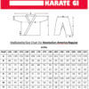 kimono-karate-gi-kaiten-sizes