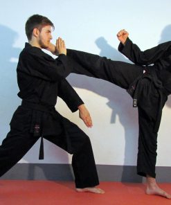 kimono-karate-gi-kamikaze-basic-black-black-kobudo-blocage-mawashi-geri