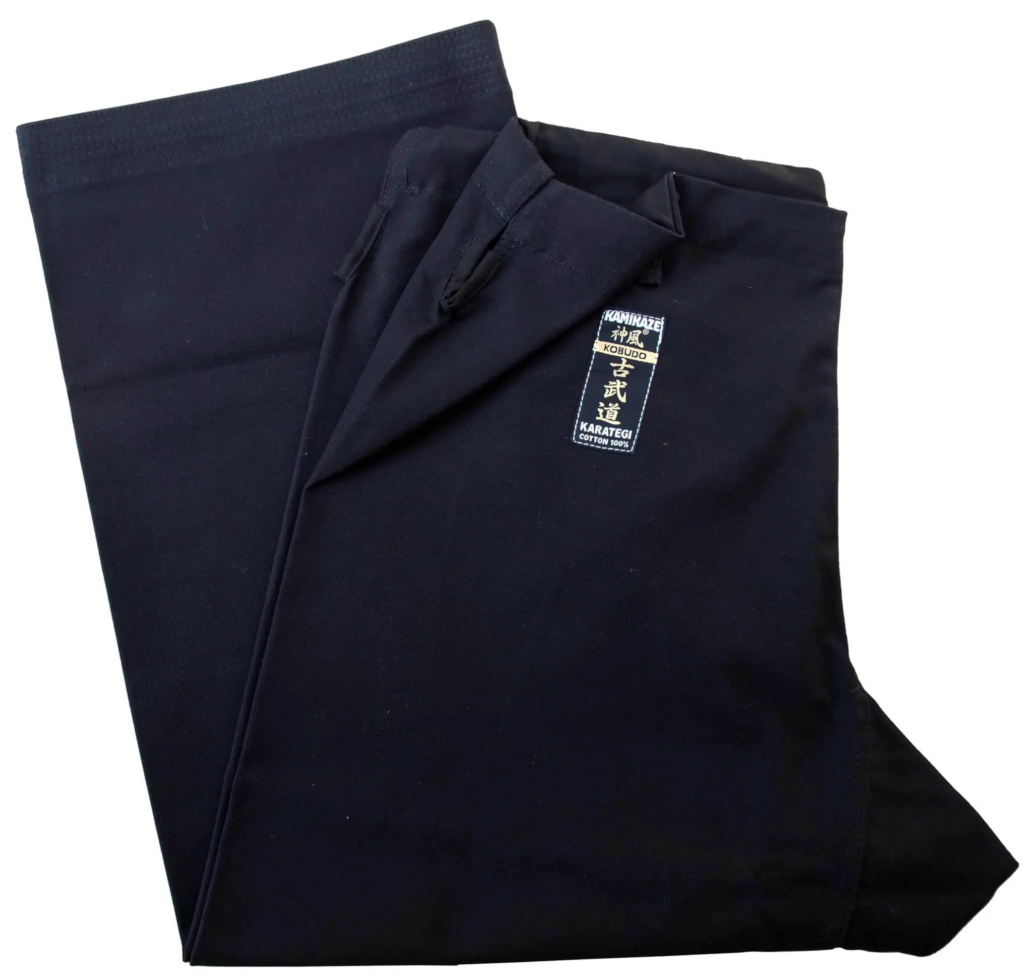 kimono-karate-gi-kobudo-kamikaze-pants-black