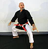 Kimono Kamikaze KOBUDO Black Jacket only-kokutsu-dachi-tonfa