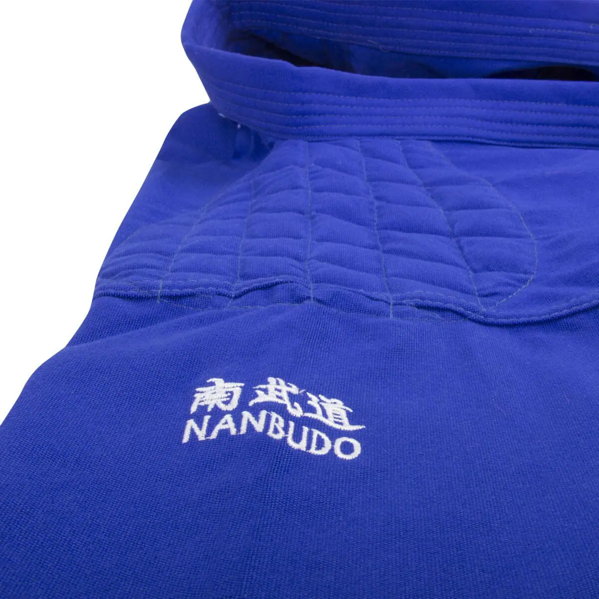 kimono-karate-gi-nanbudo-official-fujimae-blue-blazer-shoulder-stitching