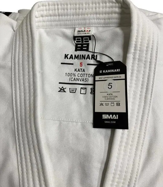 Kimono Karate-gi Kata KAMINARI SMAI - WKF 6 kimono-karate-kata-kaminari-smai-wkf-col