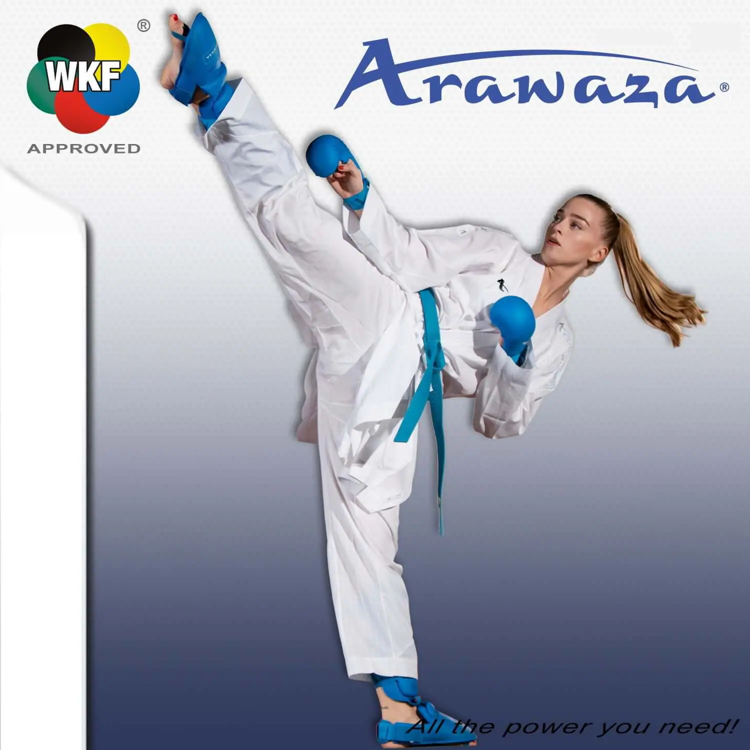 Kimono Karate Onyx Oxygen ARAWAZA - WKF