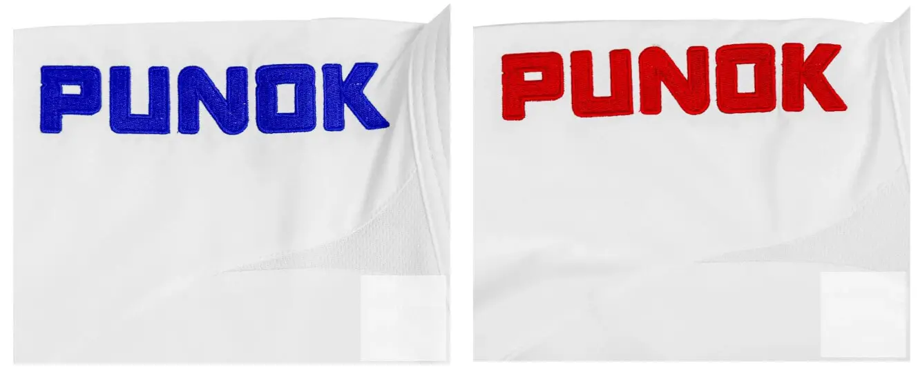 Kimono Karate PUNOK WKF Competition Kumite - Combo Set 3 pieces 13 kimono-karate-punok-red-blue