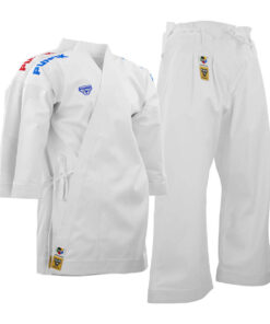 Kimono Karate PUNOK WKF Competition Gold Kata 3 pieces