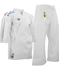 Kimono Karate PUNOK WKF Competition Gold Kata 3 pieces
