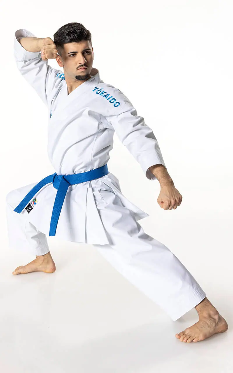 Kimono Karate Set Tokaido Kata Master Duo - WKF 8 kimono-karate-set-tokaido-kata-master-duo-wkf-blue