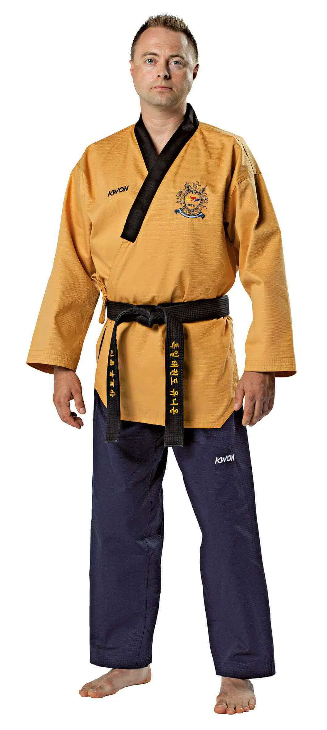 Kimono KWON Grand Master Taekwondo Logo WTF pour Poomsae
