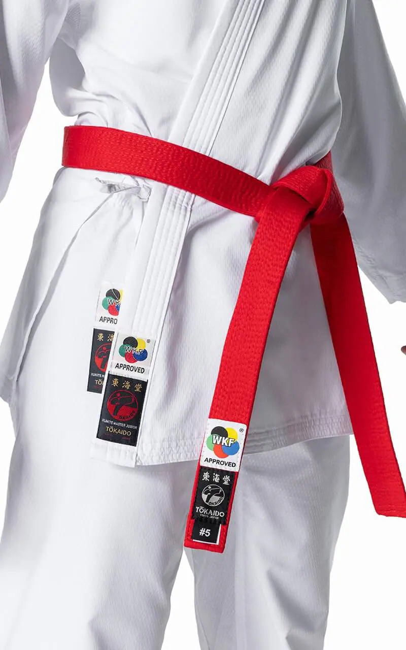 Kimono Tokaido Set Kumite Master Junior - WKF 9 kimono-tokaido-red-set-kumite-master-junior-wkf