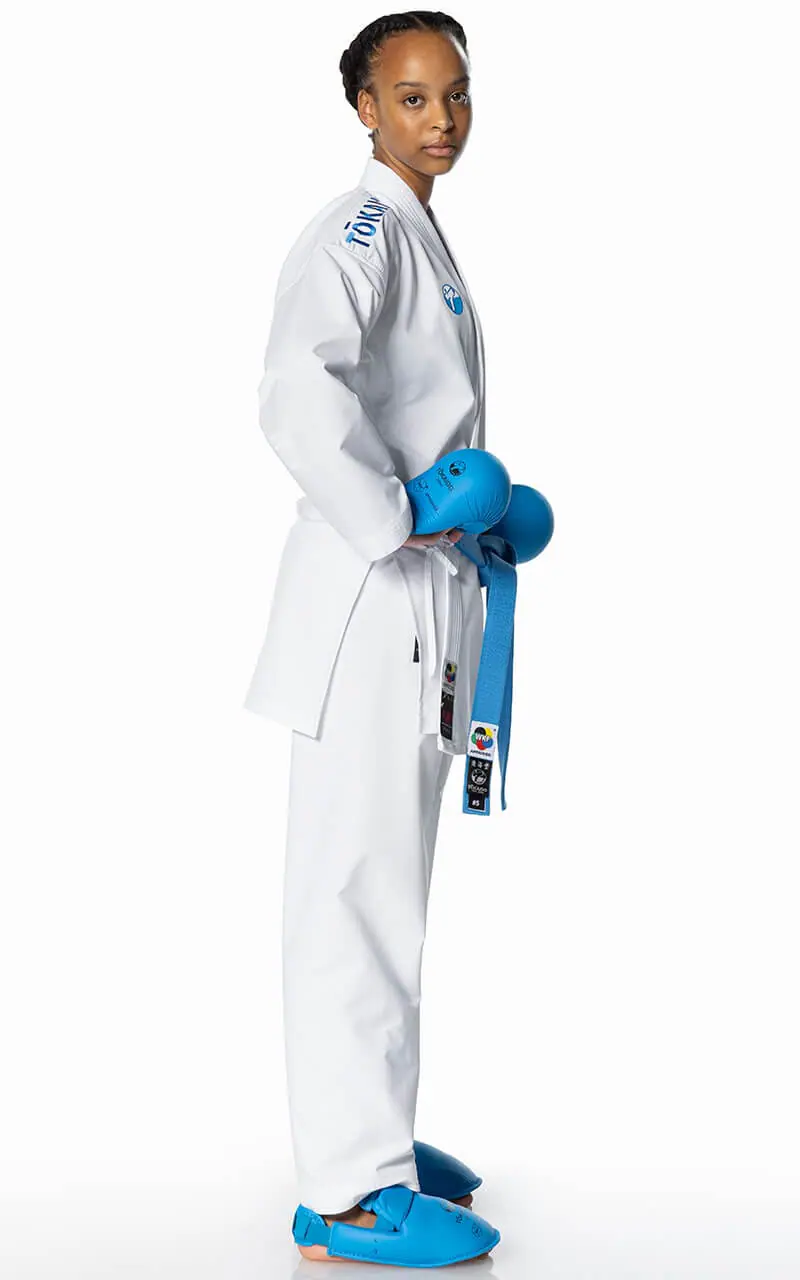 Kimono Tokaido Set Kumite Master Junior - WKF 13 kimono-tokaido-set-kumite-master-junior-wkf-blue-