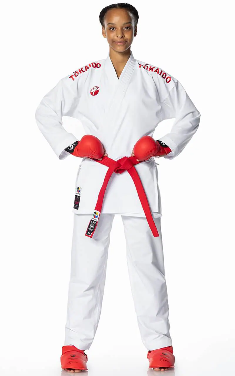Kimono Tokaido Set Kumite Master Junior - WKF 7 kimono-tokaido-set-kumite-master-junior-wkf-red-