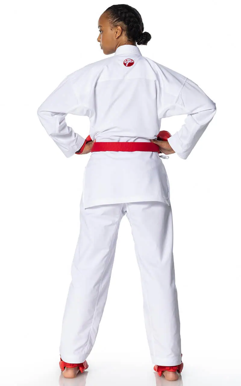 Kimono Tokaido Set Kumite Master Junior - WKF 5 kimono-tokaido-set-kumite-master-junior-wkf-rouge-dos