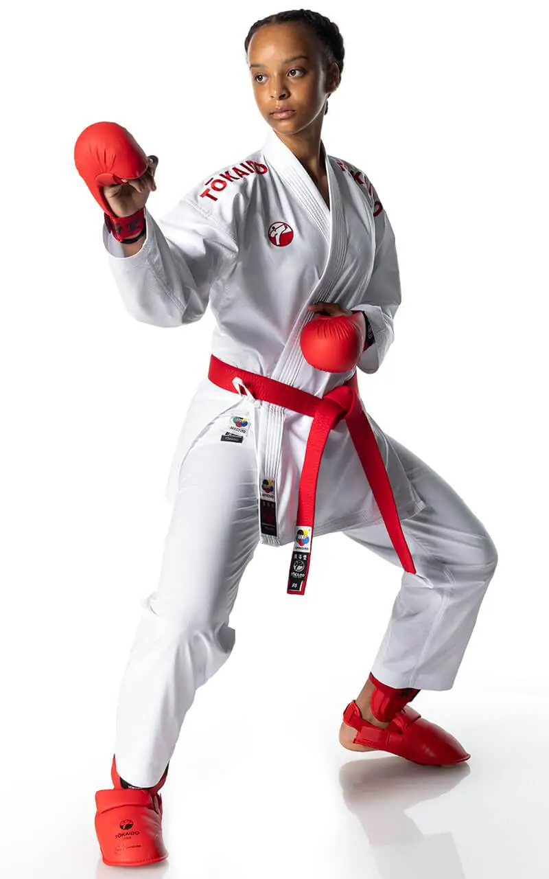 Kimono Tokaido Set Kumite Master Junior - WKF 11 kimono-tokaido-set-kumite-master-junior-wkf-red