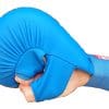 mitaine gant protection karate avec pouce bleu kamikaze scaled