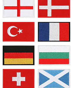 Velcro patches for Tokaido bags - Country