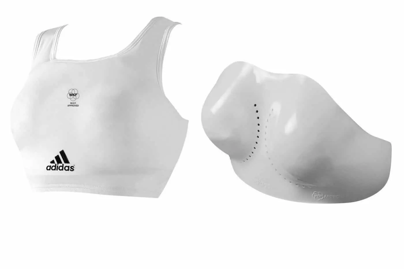 Women's Karate breastplate ADIDAS - removable - WKF-66614d-ffk
