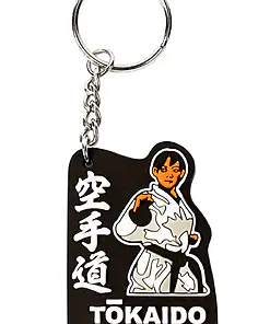 Tokaido 3D Karate key ring