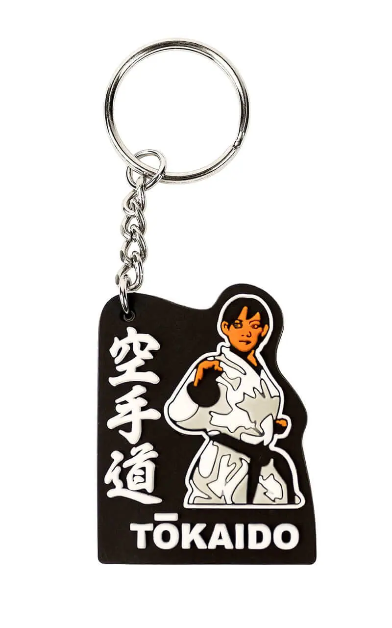 Tokaido 3D Karate key ring