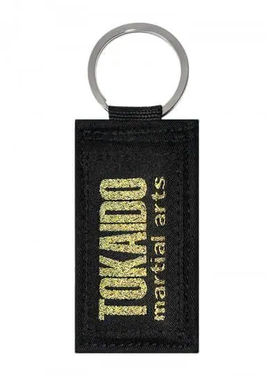 key-ring-tokaido-arts-martial-obi-black-gold