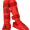 detachable-foot-and-shin-guard-pu-budo-fight-red