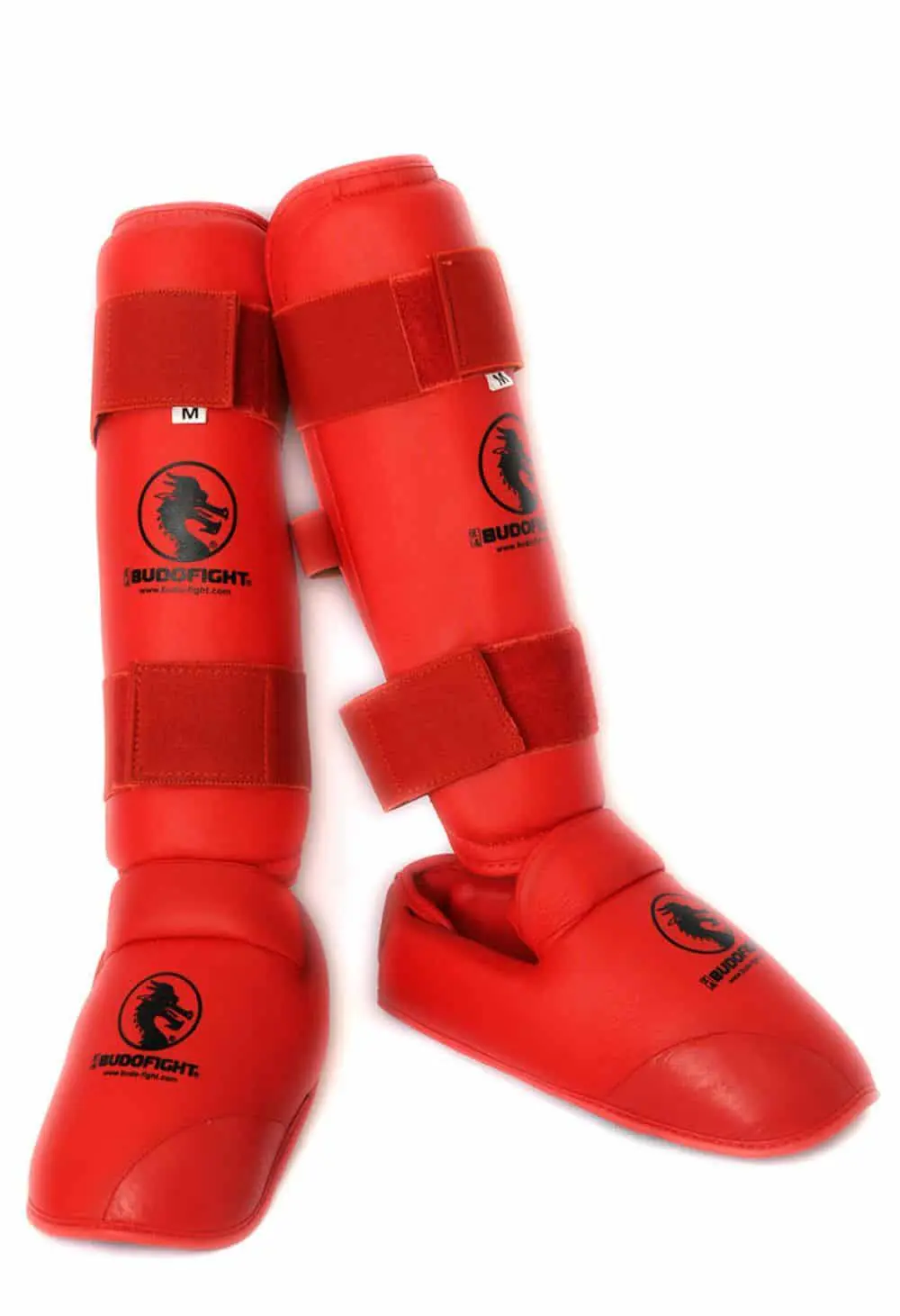 detachable-foot-and-shin-guard-pu-budo-fight-red