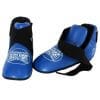 protege pied full contact bleu budo fight
